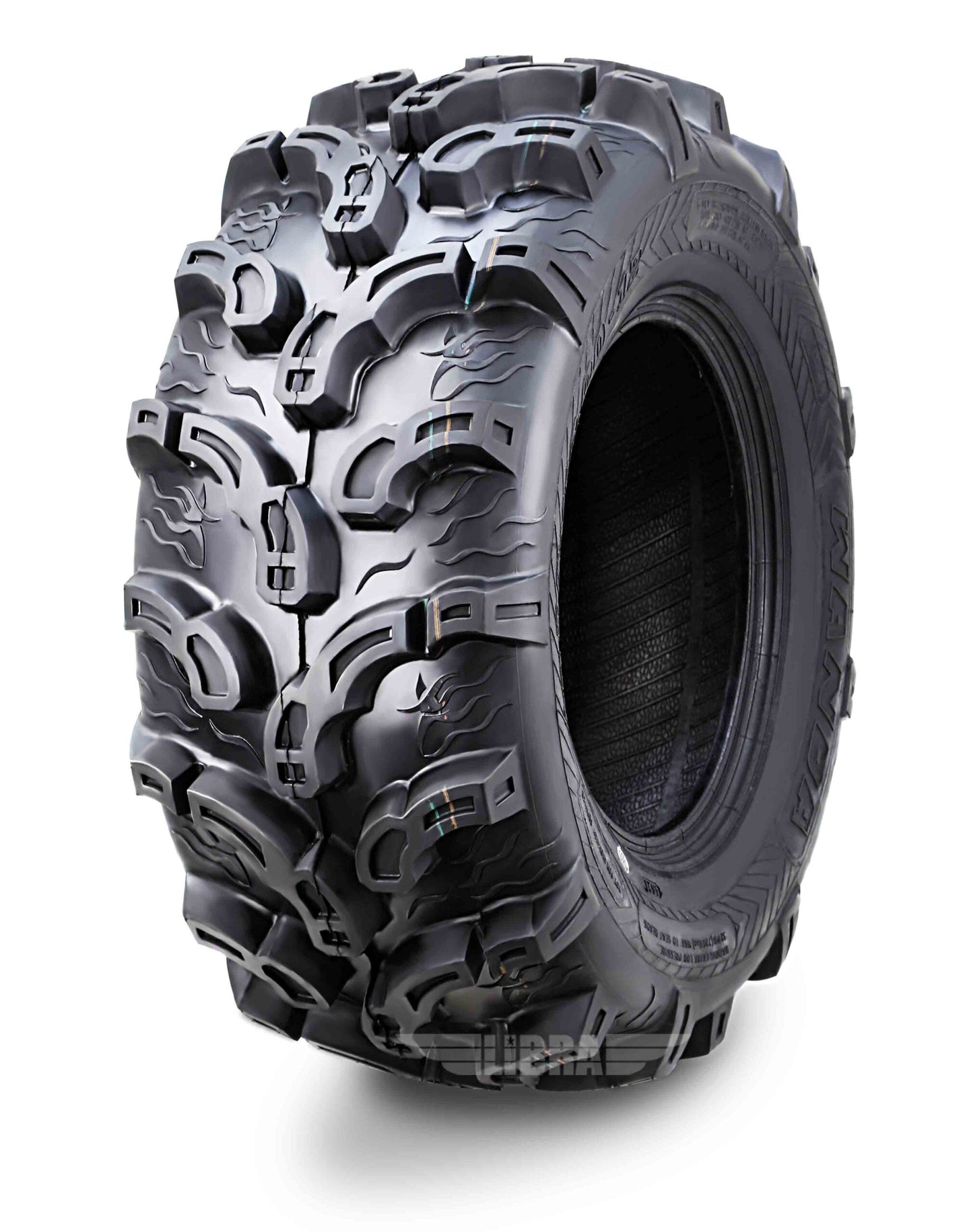 One Premium ATV/UTV Tire 25x10-12 25x10x12 6PR Wanda 375 Super Lug Mud
