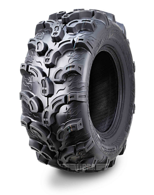 One Premium ATV/UTV Tire 25x10-12 25x10x12 6PR Wanda 375 Super Lug Mud