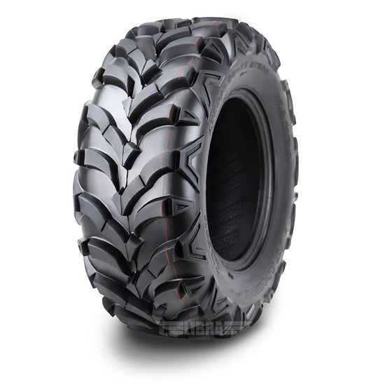 One WANDA UTV ATV Tire 27x9-14 27x9x14 8-Ply Solid Mud 20mm Tread