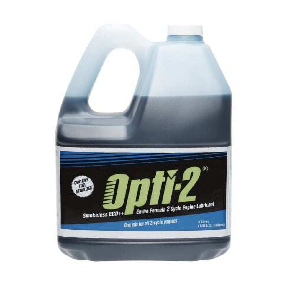 Opti-2 Universal 2-Cycle Oil Mix Smokeless EGD++ Motor Oil, 1 gal