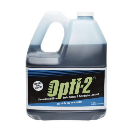 Opti-2 Universal 2-Cycle Oil Mix Smokeless EGD++ Motor Oil, 1 gal