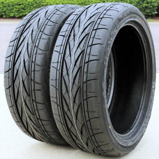 Pair of 2 (TWO) Forceum Hexa-R 235/40R18 ZR 95Y XL A/S High Performance All Season Tires Fits: 2012-18 Ford Focus Titanium, 2017-23 Honda Civic Sport Touring