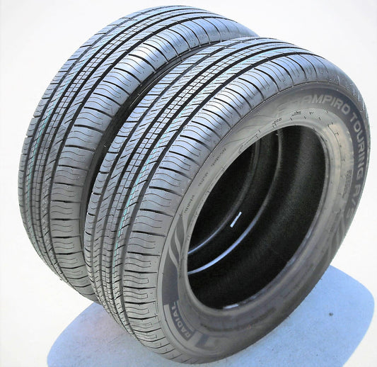 Pair of 2 (TWO) GT Radial Champiro Touring A/S 195/65R15 91H All Season Tires Fits: 2013-15 Honda Civic Natural Gas, 2012-18 Ford Focus S