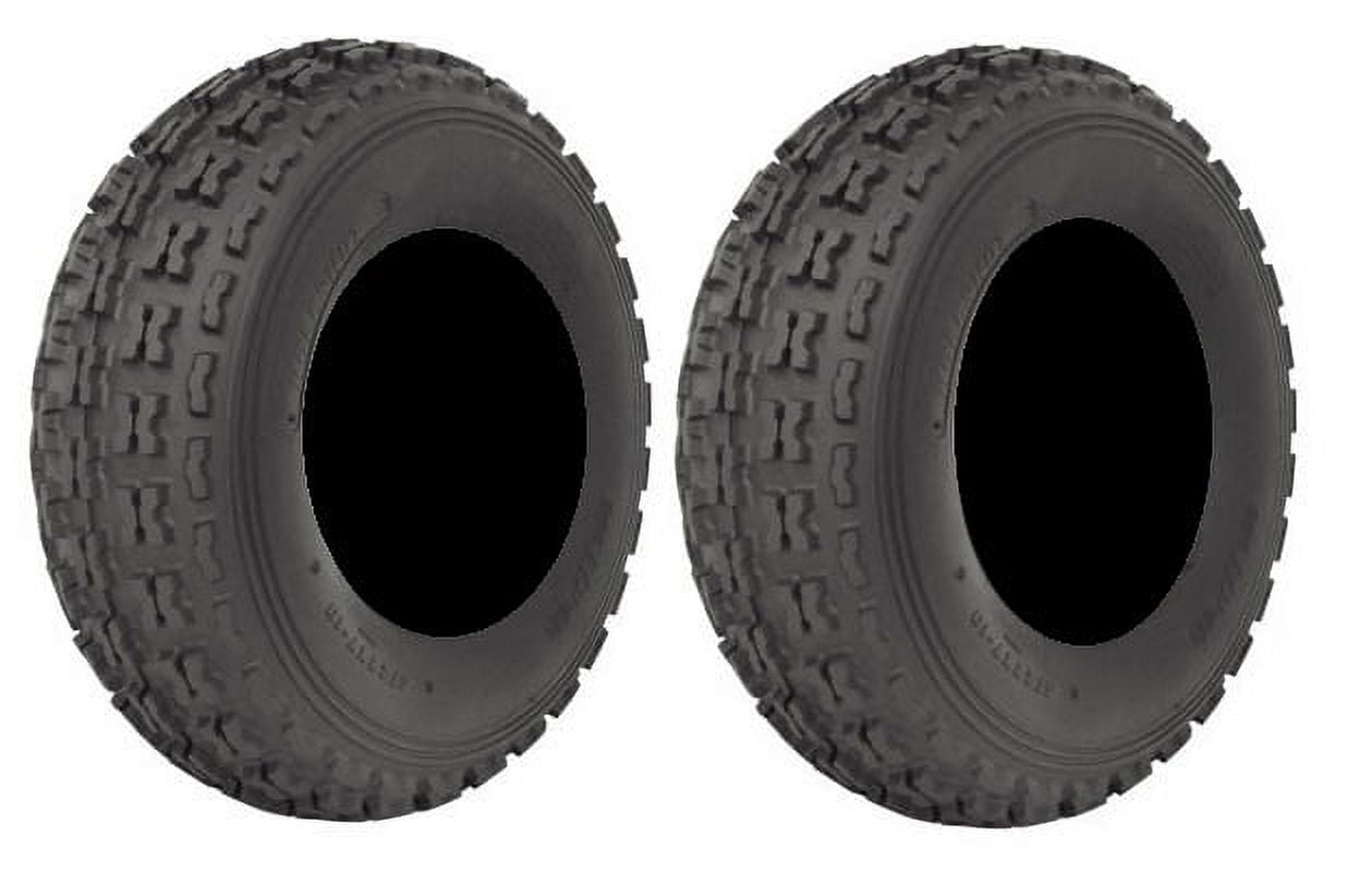 Pair of ITP Holeshot (2ply) ATV Tires Front 21x-7-10 (2)