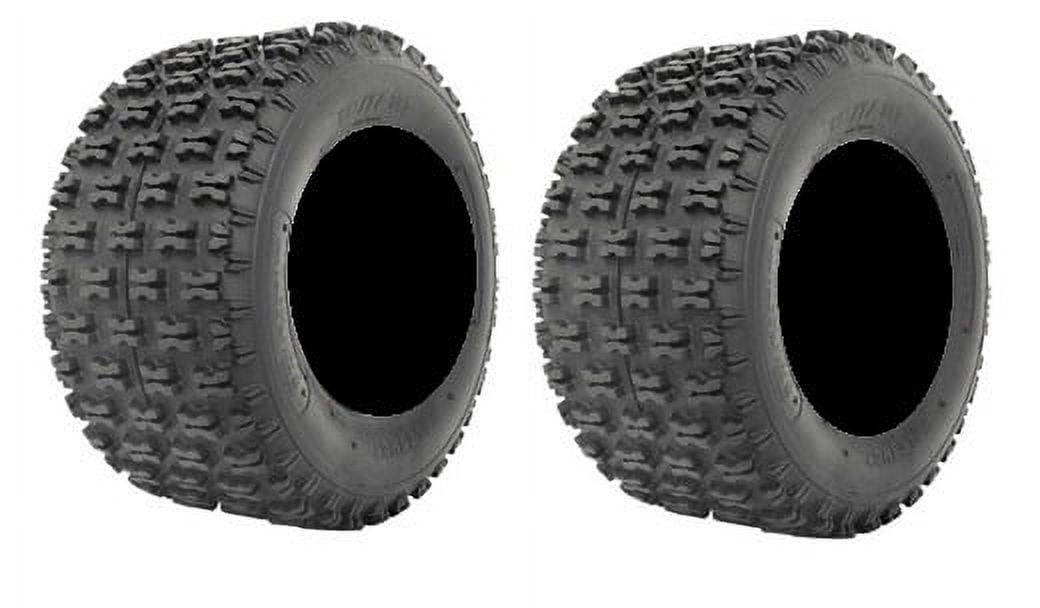 Pair of ITP Holeshot (4ply) ATV Tires Rear 20x11-10 (2)