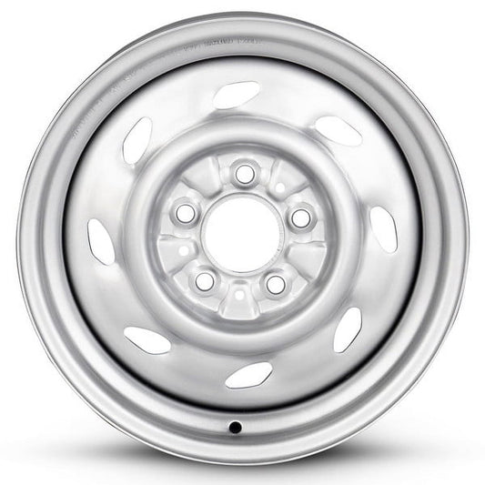 Part Synergy Replacement for 15x6 inch Wheel for 1993-2009 Ford Ranger Silver Painted Steel Rim