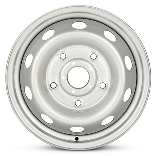 Part Synergy Replacement for 16x6.5 inch Wheel for Ford Transit 250 2015-2024 Silver Painted Steel Rim