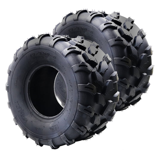 Pinypikaka 21X10-8 ATV Tires, 4PR All Terrain, TL QD109, Trail Sand Mud Off-Road Tires, Pack of 2, Tubeless
