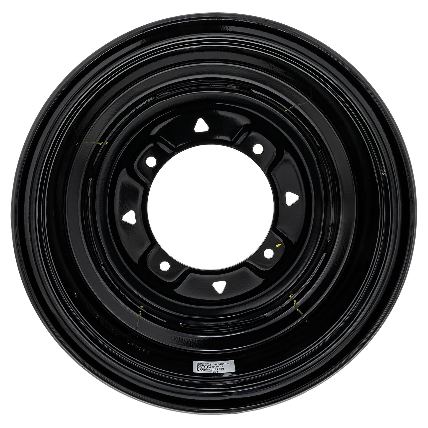 Polaris 1523451-067 Black Front Wheel Rim 12x6 Ranger Sportsman EV