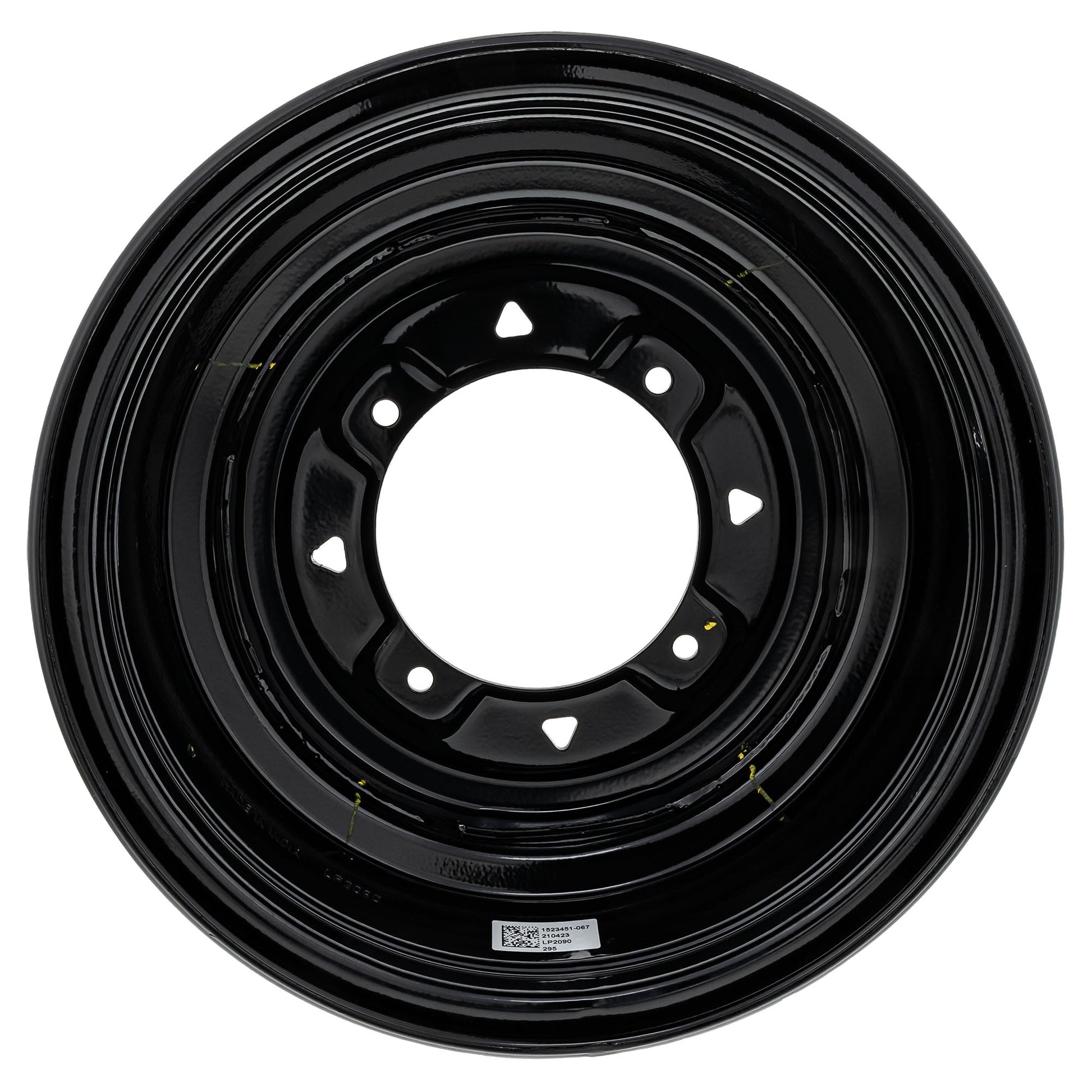 Polaris 1523451-067 Black Front Wheel Rim 12x6 Ranger Sportsman EV