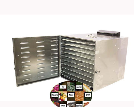 PreAsion 10 Layers Fruit Vegetable Drying Machine Pet Food Dehydrator Jerky Yogurt Cheese General