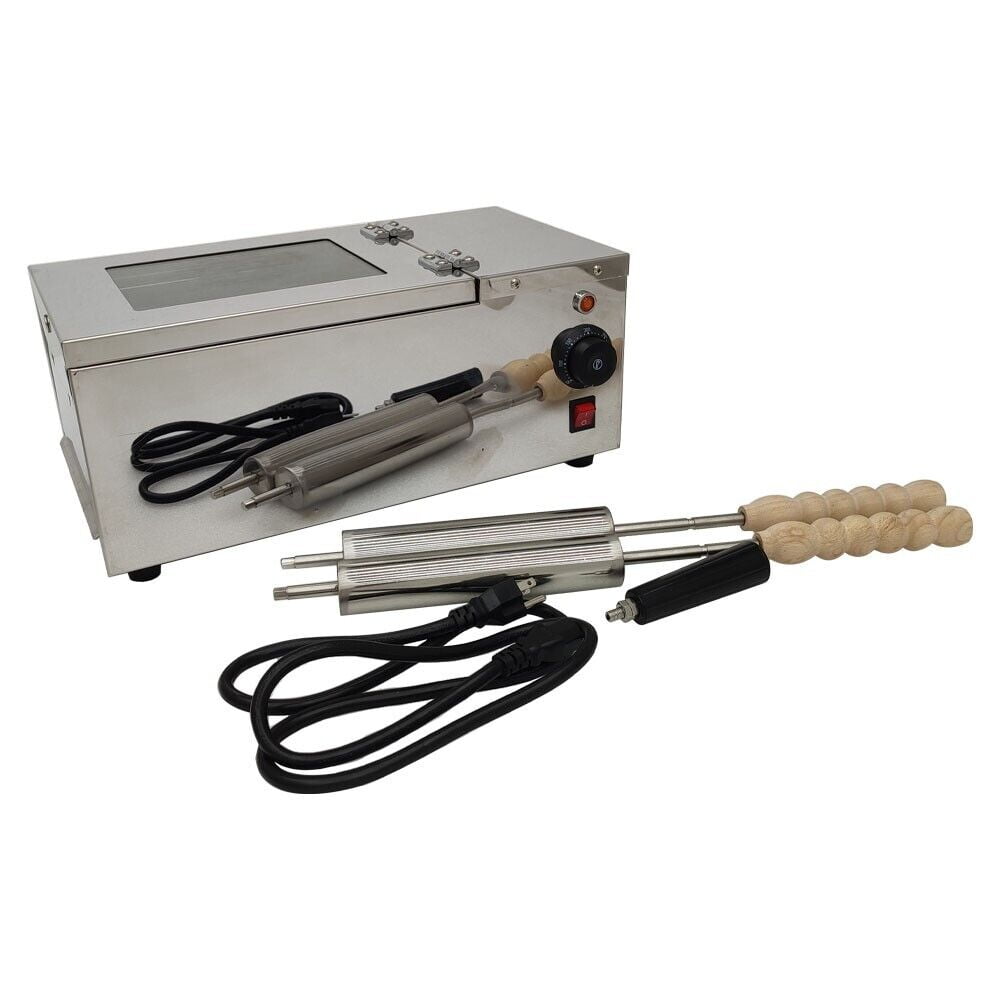 PreAsion Chimney Cake Roll Oven Machine Rolling Waffle Machine 110v