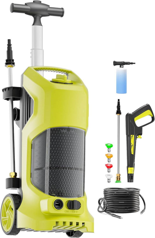 PANRANO Pressure Washer 4800 PSI at 2.9 GPM, 3 Amps, Corded Electric