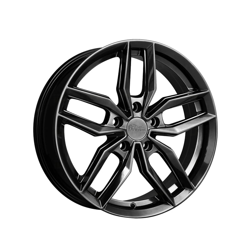 Primax 776 15x6.5 5x100 38et Chromium Black Wheel