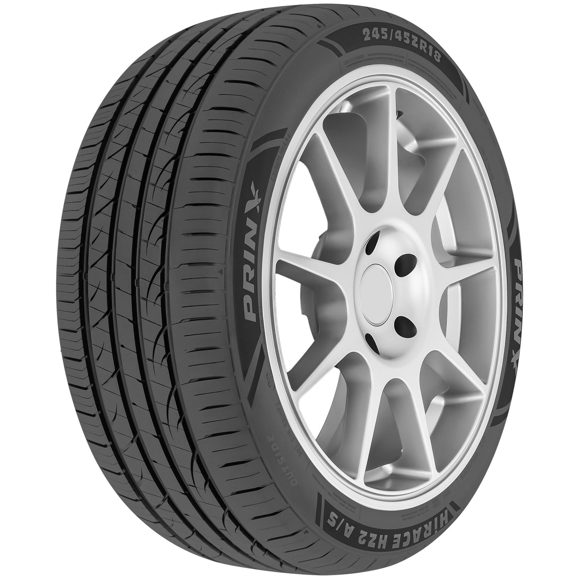 Prinx HiRACE HZ2 A/S UHP All Season 225/55ZR17 97W Passenger Tire