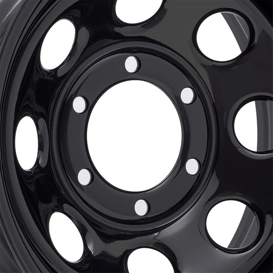 Pro Comp Steel Wheels Series 97 Wheel with Flat Black Finish (17x9"/6x5.5")