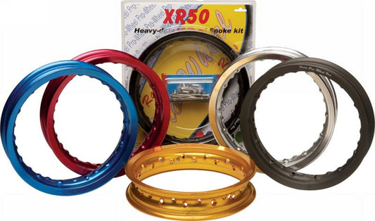 Pro-Wheel Offroad/MX Mini Rear Rim Black 1.60 x 12 (12-0KSBK)