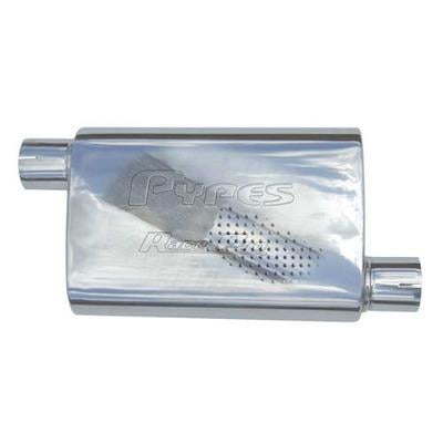 Pypes Performance Exhaust MVR13, Race Muffler 2.5In Offset/Center Each 0