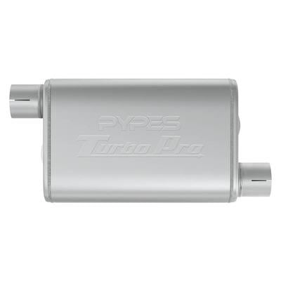 Pypes Performance Exhaust MVT10, Turbo Pro Muffler 2.5In Offset In/Out 0