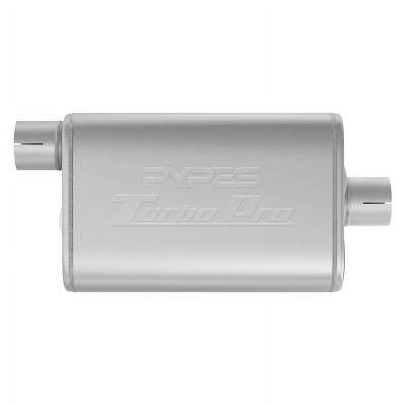 Pypes Performance Exhaust MVT13, Turbo Pro Muffler 2.5In Offset In/Center O
