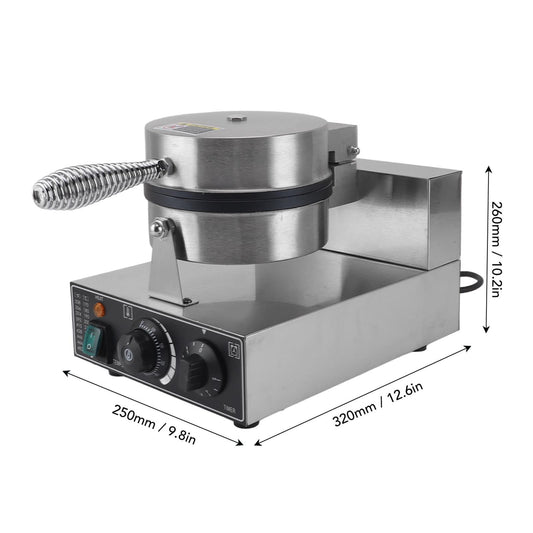 Quick Waffle Maker Machine, 3 Minute Cooking Time, 1300W Power, Ideal For Home  Commercial Use