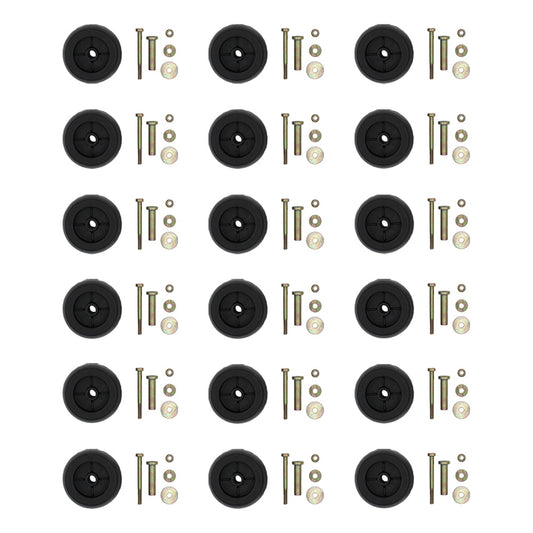 RAParts 18 Aftermarket Deck Wheels 103-3168 Fits Exmark 103-7363 Explorer Metro Turf Ranger Turf Tracer Viking Lazer Z