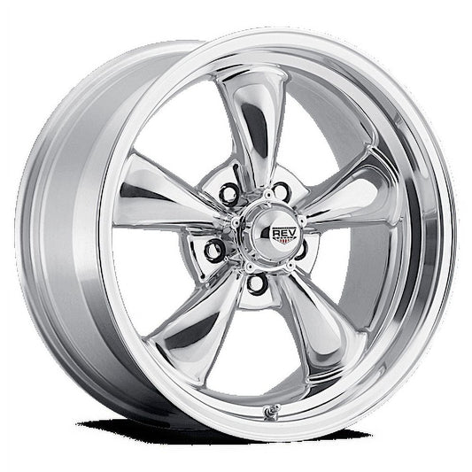REV Wheels 100P-7906100 100 Series 17x9  5 bs  5x4.75/5x120.65 Polished