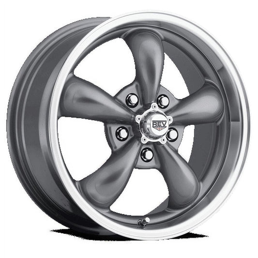 REV Wheels 100S-7907300 100 Series- 17x9 - 5 bs - 5x5/5x127 -Gray