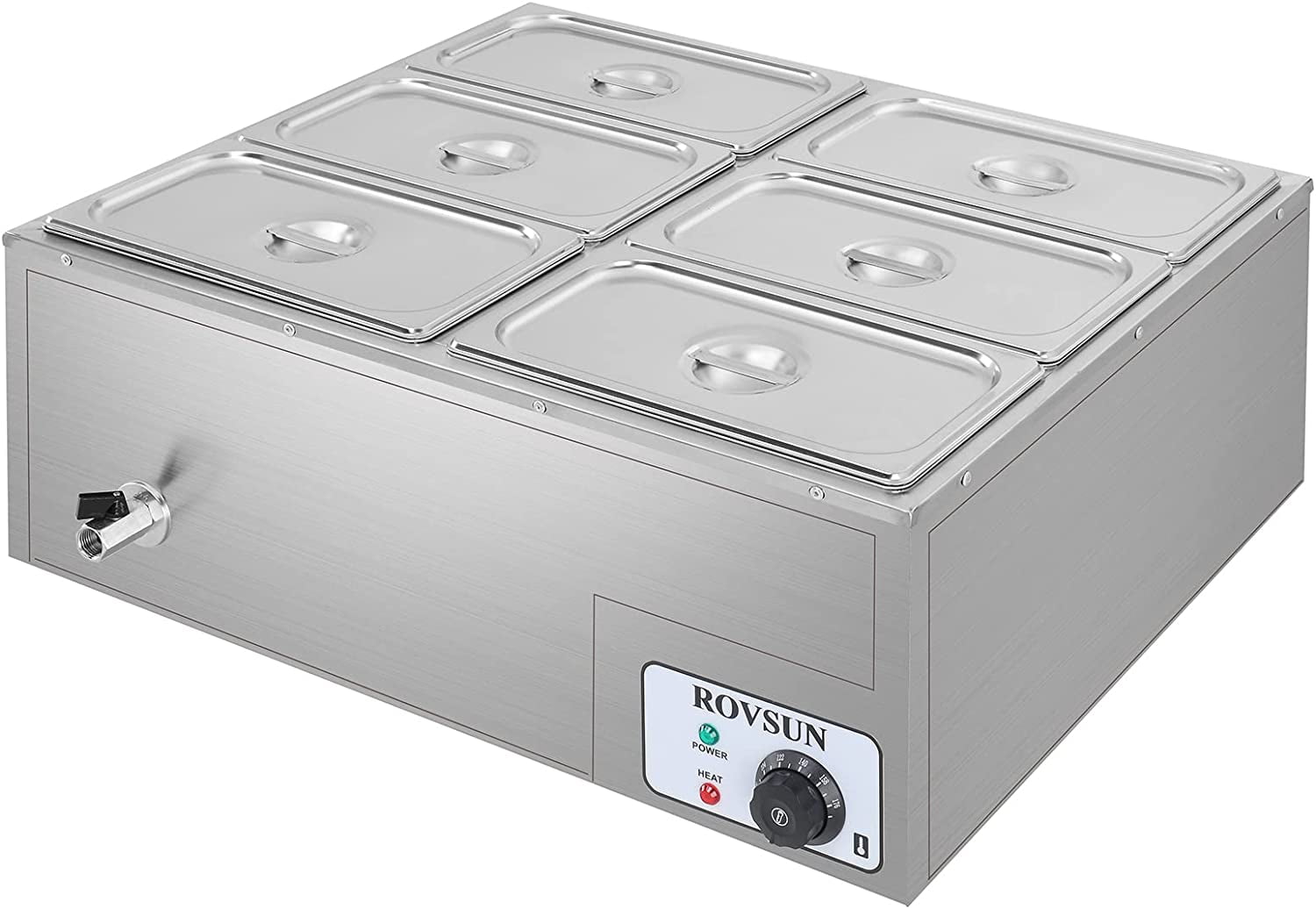 RovSun 22.4" Commercial Electric Food Warmer