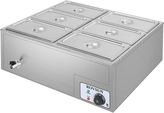 RovSun 22.4" Commercial Electric Food Warmer