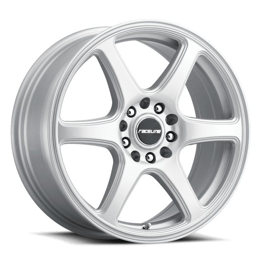 Raceline 146S-MATRIX 14" Cast Aluminum Wheel, MATRIX SILVER 14X5.5 4X100/4X114.3 +35mm