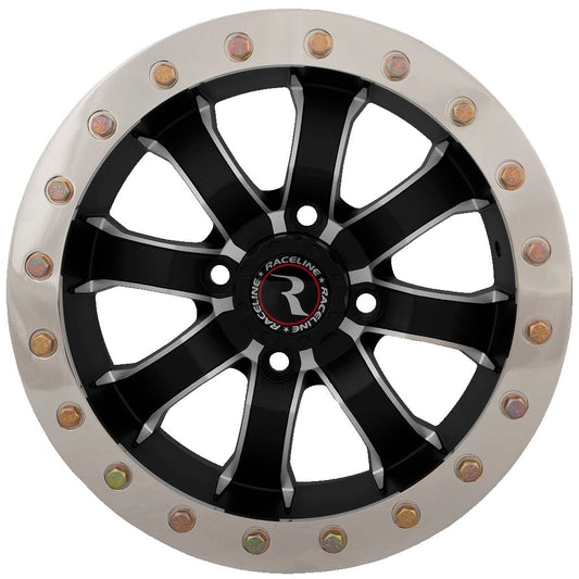 Raceline Mamba Beadlock ATV Wheel - Machined [14x7] 4/110 - (6+1) [570-1544]