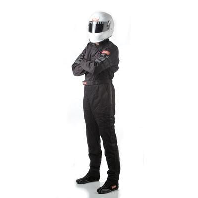 Racequip 110004RQP, Black Suit Single Layer Med-Tall Performance Racing