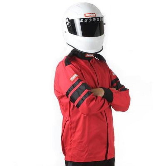 Racequip 111016RQP, Red Jacket Single Layer X-Large Performance Racing