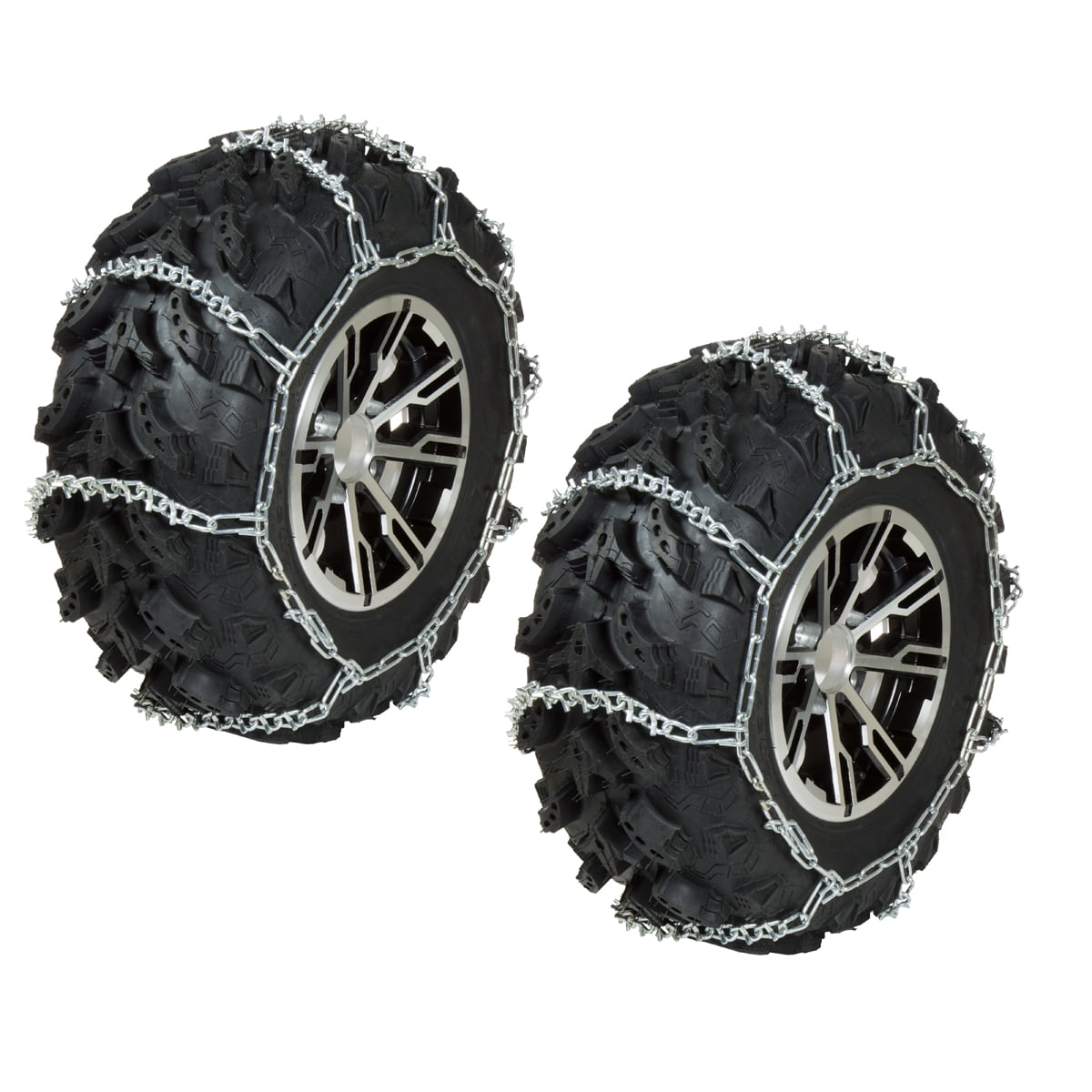 Raider Rear ATV Tire Chains, 25x11-10 for Polaris Sportsman 500, Set of 2