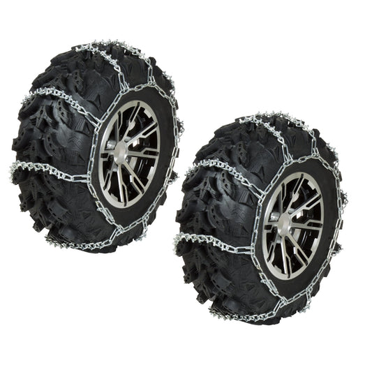 Raider Rear ATV Tire Chains, 25x11-10 for Polaris Sportsman 500, Set of 2