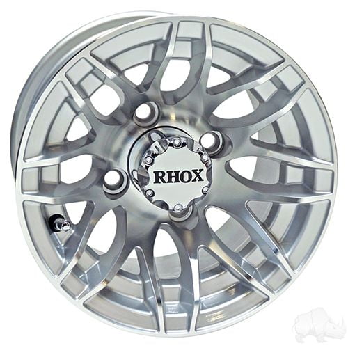 Red Hawk RHOX RX175, Machined Silver, 10x7 ET -25 - TIR-RX175-MS
