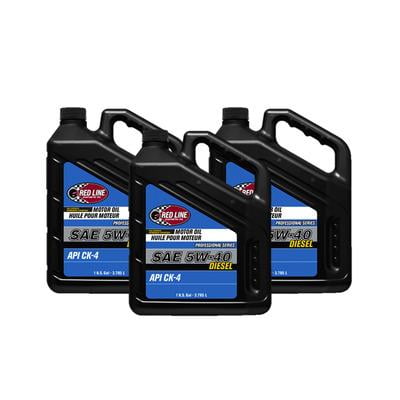 Redline Oil 12715, Pro-Series 5W40 Oil Case 3 X 1 Gal. Bottle Diesel 0