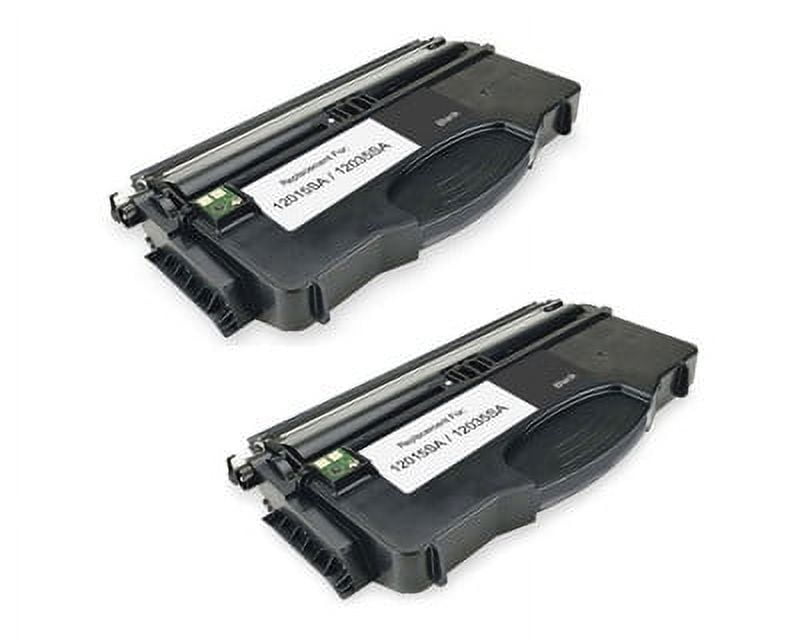 Remanufactured Lexmark 12035SA toner cartridges - 2-pack