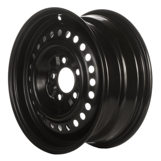 Remanufactured Painted Black Steel Wheel 15 x 6.5 4684922 fits 1996-1997 Chrysler Town & Country