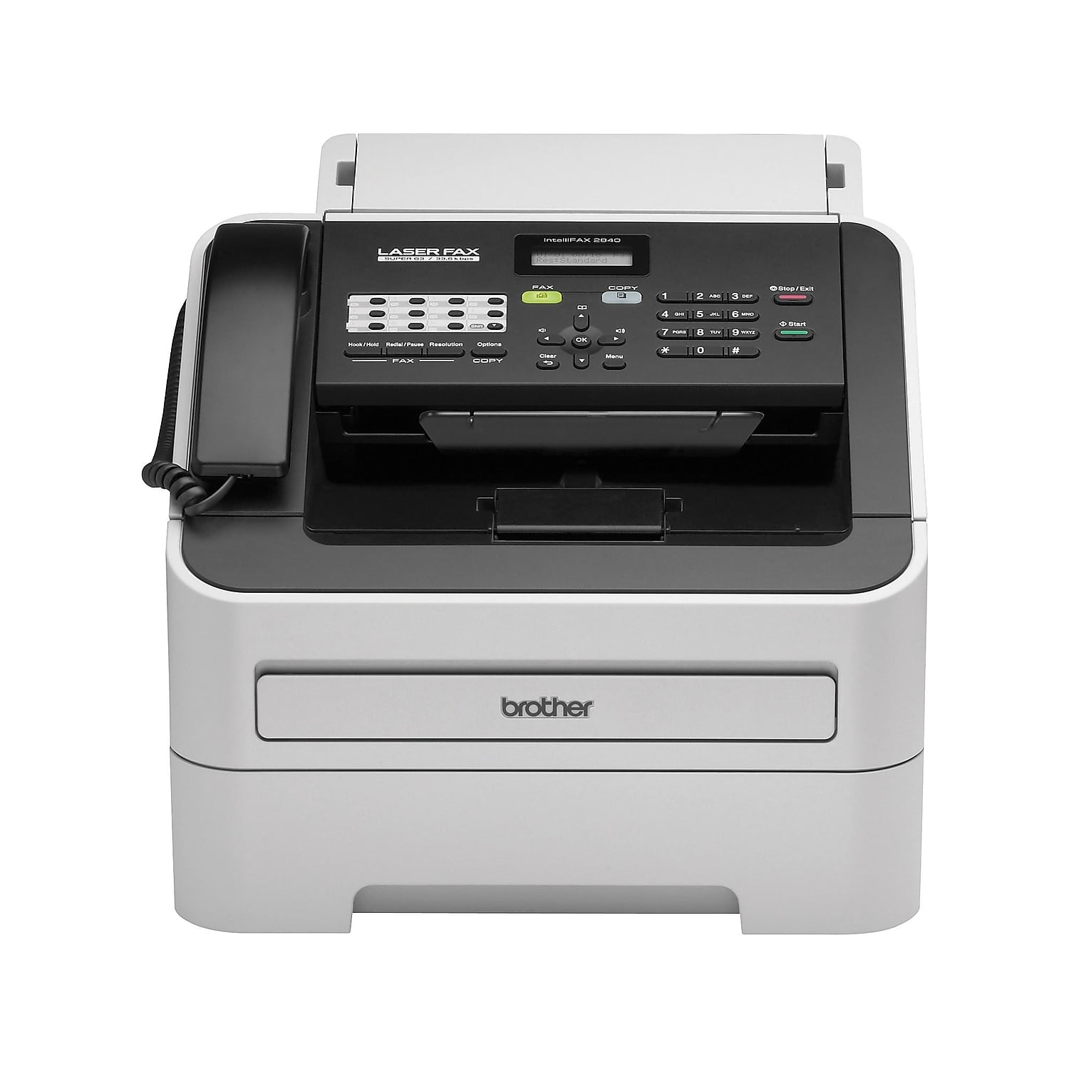 Restored Brother IntelliFax RFAX2840 Laser High Speed Mono Fax Machine (Refurbished)