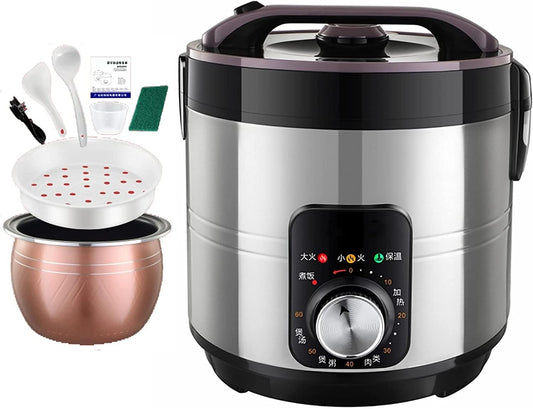 Rice Cooker Household Adjustable Temperature Rice Cooker, Non-Stick Inner Pot, Intelligent Insulation (7L)