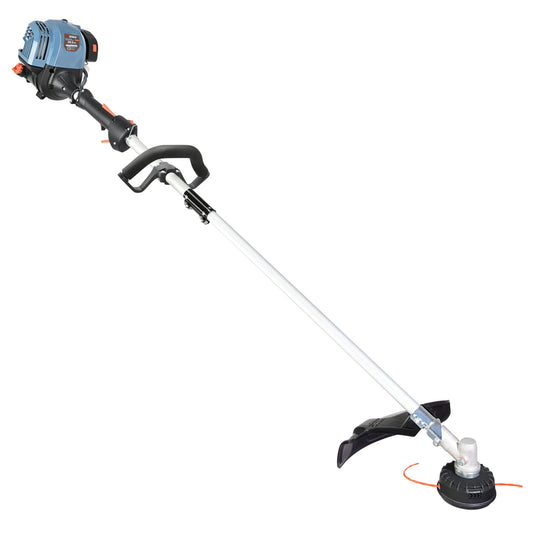 SENIX 17.7” 26.5cc 4-Cycle Gas Weed Eater, 12lb Straight Shaft Handle Adjustable String Trimmer Weed Wacker, GTS4QL-L