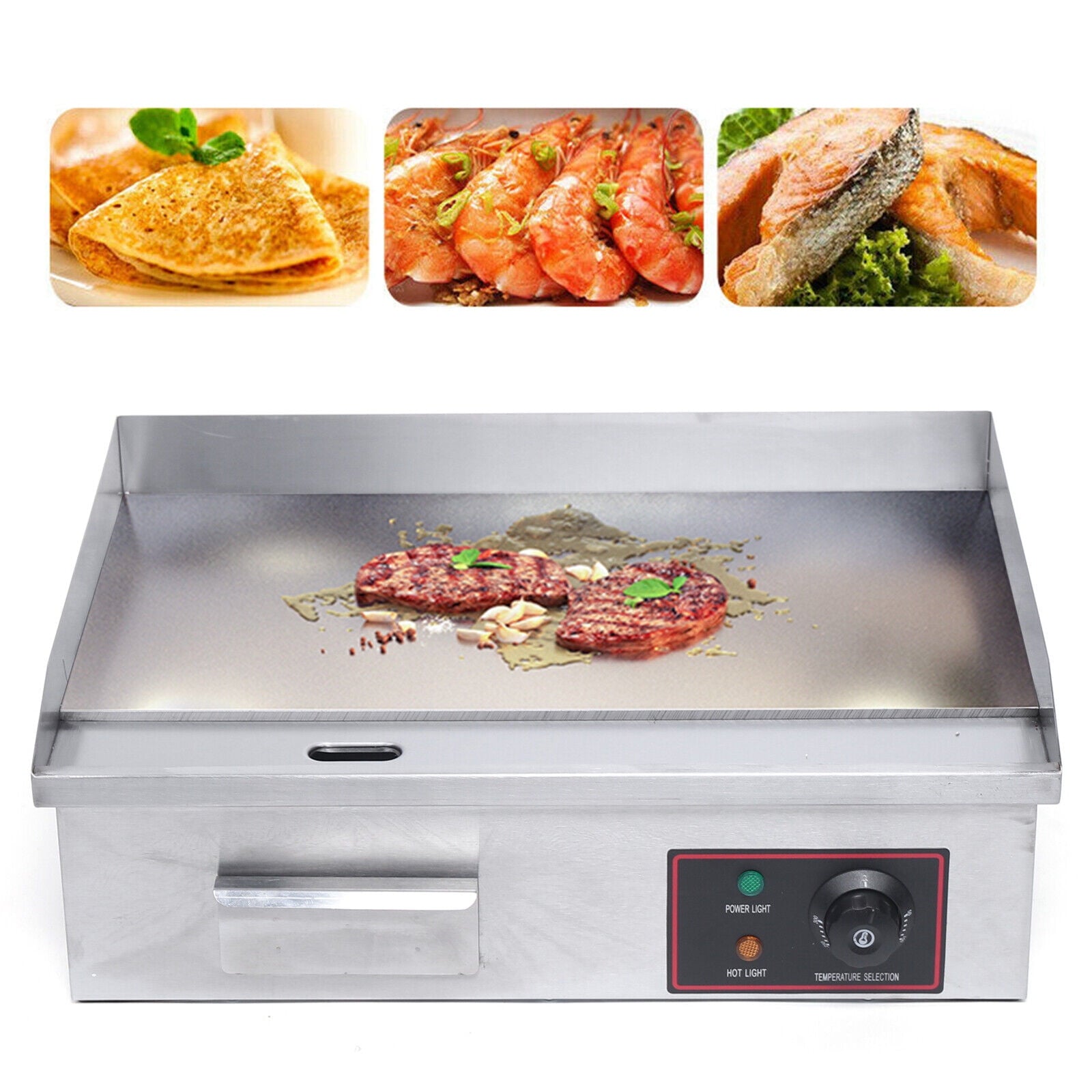 SHZIMCY 54 cm x 30 cm Electric Griddle - Easy to Clean, Intimated Design