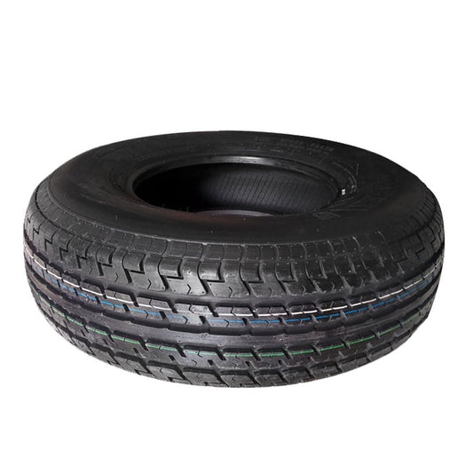 ST205/75R15 Lexani LXST-105 Trailer 107L Load Range D Black Wall Tire