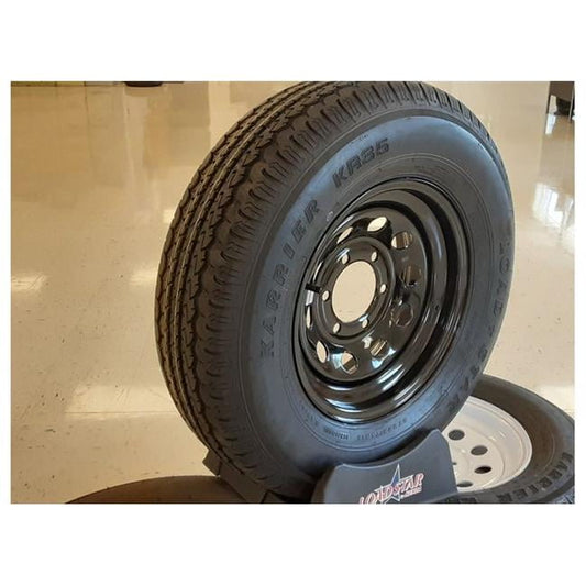 ST225 75R15 D 6H KR35 Kenda Steel Assembly Tire, Mod Black