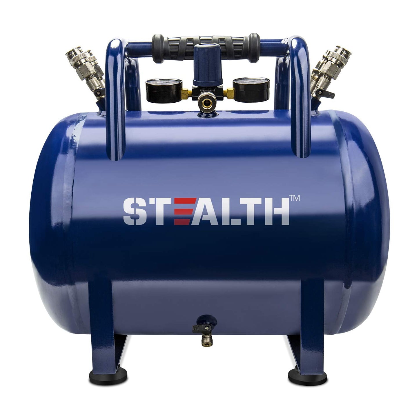 STEALTH Portable Air Tank, 10 gallon High Pressure Air Tank with Maximum 225Psi Pressure, Ideal For Inflation Jobs, SAA-110T