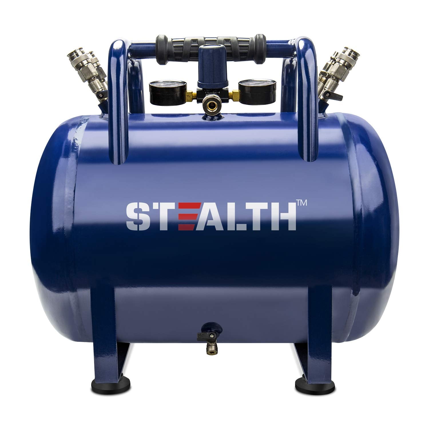 STEALTH Portable Air Tank, 10 gallon High Pressure Air Tank with Maximum 225Psi Pressure, Ideal For Inflation Jobs, SAA-110T