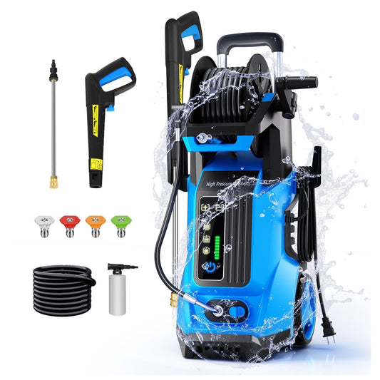 SUGIFT Electric Pressure WasherTouch Screen 4500PSI Max 3.2 GPM High Power Pressure Washer Cleaner