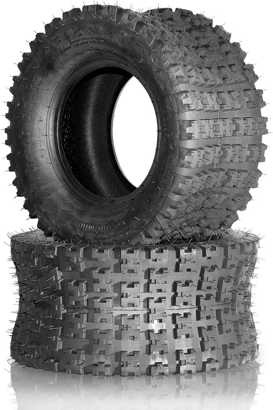 SUNROAD ATV UTV All Terrain Tires 20x10-10 4PR Tubeless Sport Tires 20x10x10 Pack of 2